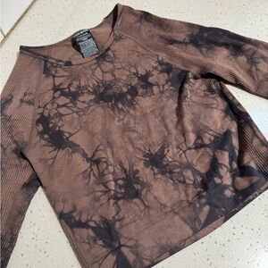 VS PINK seamless cropped workout top